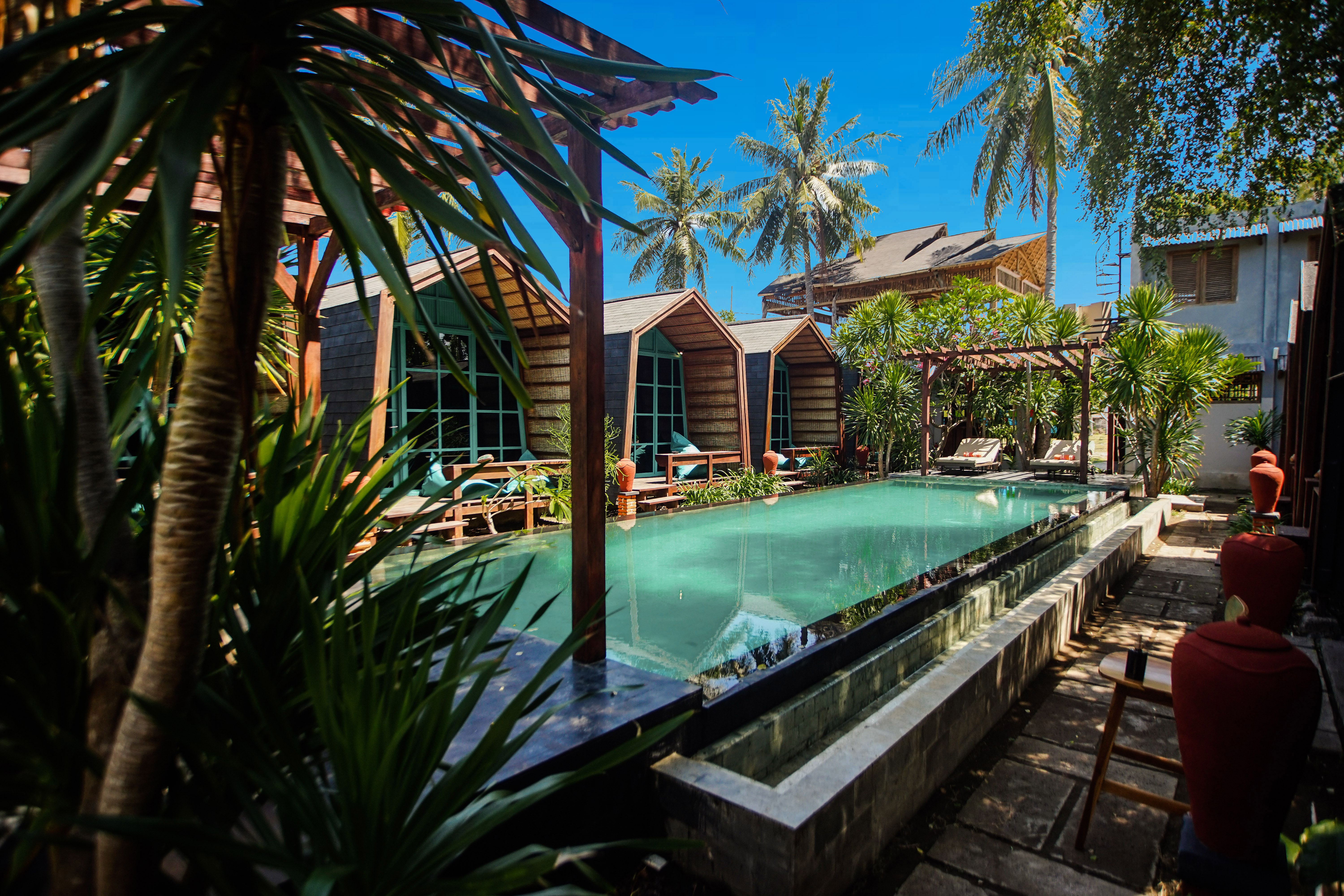 Waras Villa swimming pool